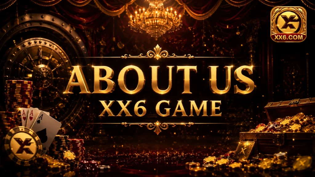 About Us XX6 Game official online gaming platform with luxury casino theme and premium entertainment experience