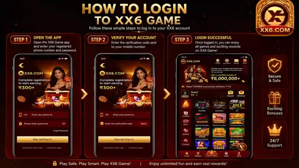 XX6 Game Login Guide – Step by Step Tutorial to Access Your XX6 Game Account Safely